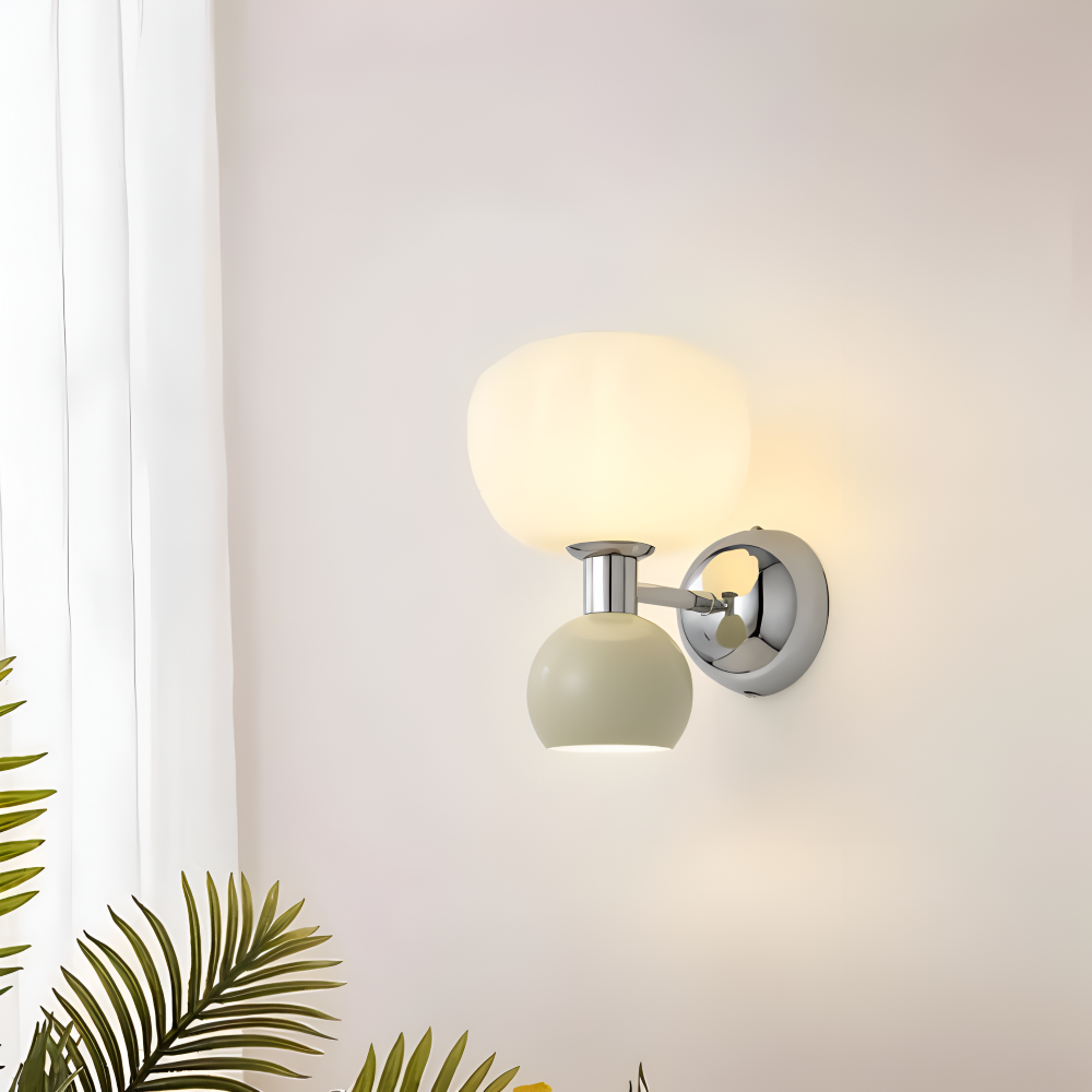 Kabocha – Lampe Murale Double Tête Citrouille
