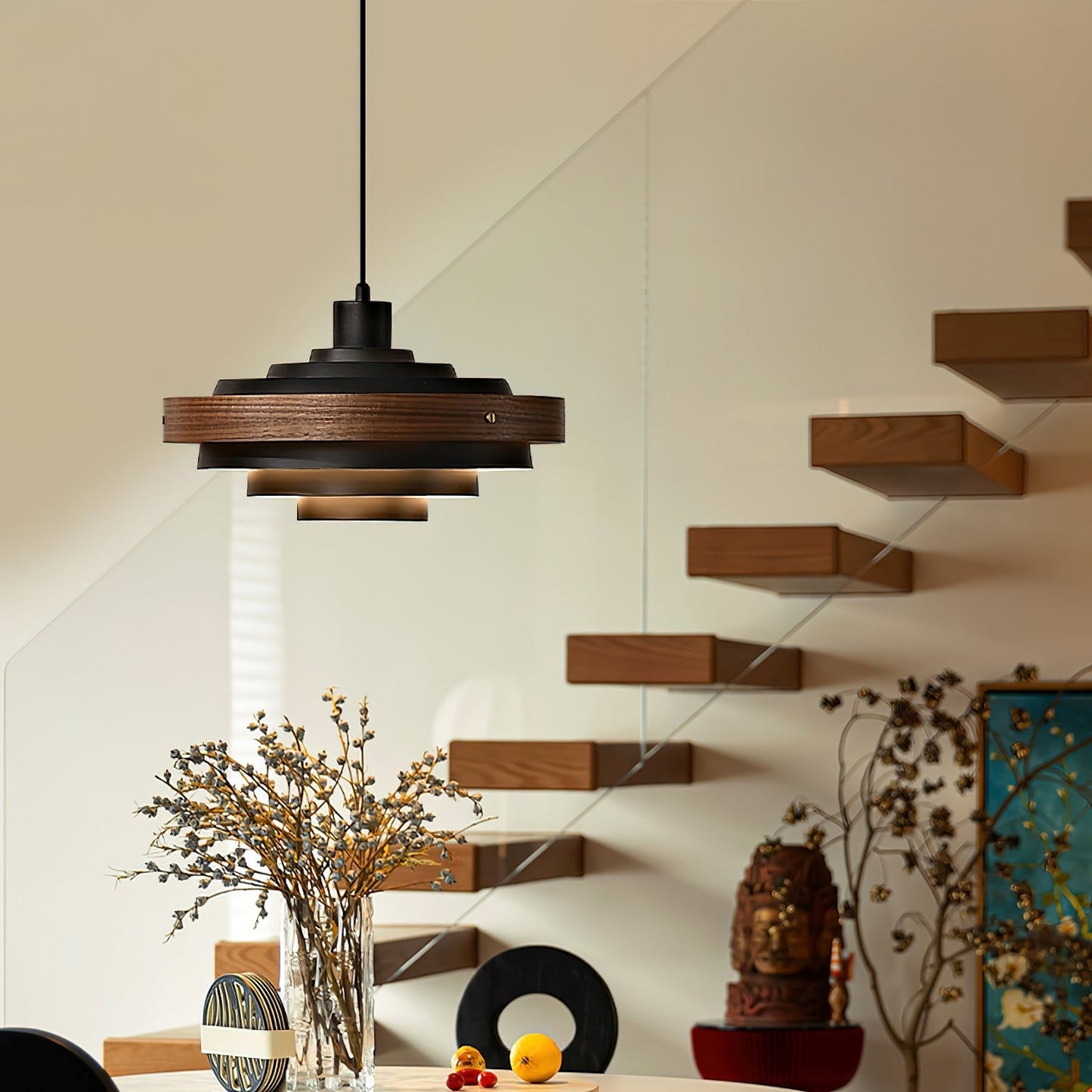 Rancho – Lampe à suspension à bras pivotant