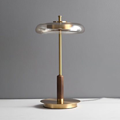Vera – Lampe de table en cuivre et verre