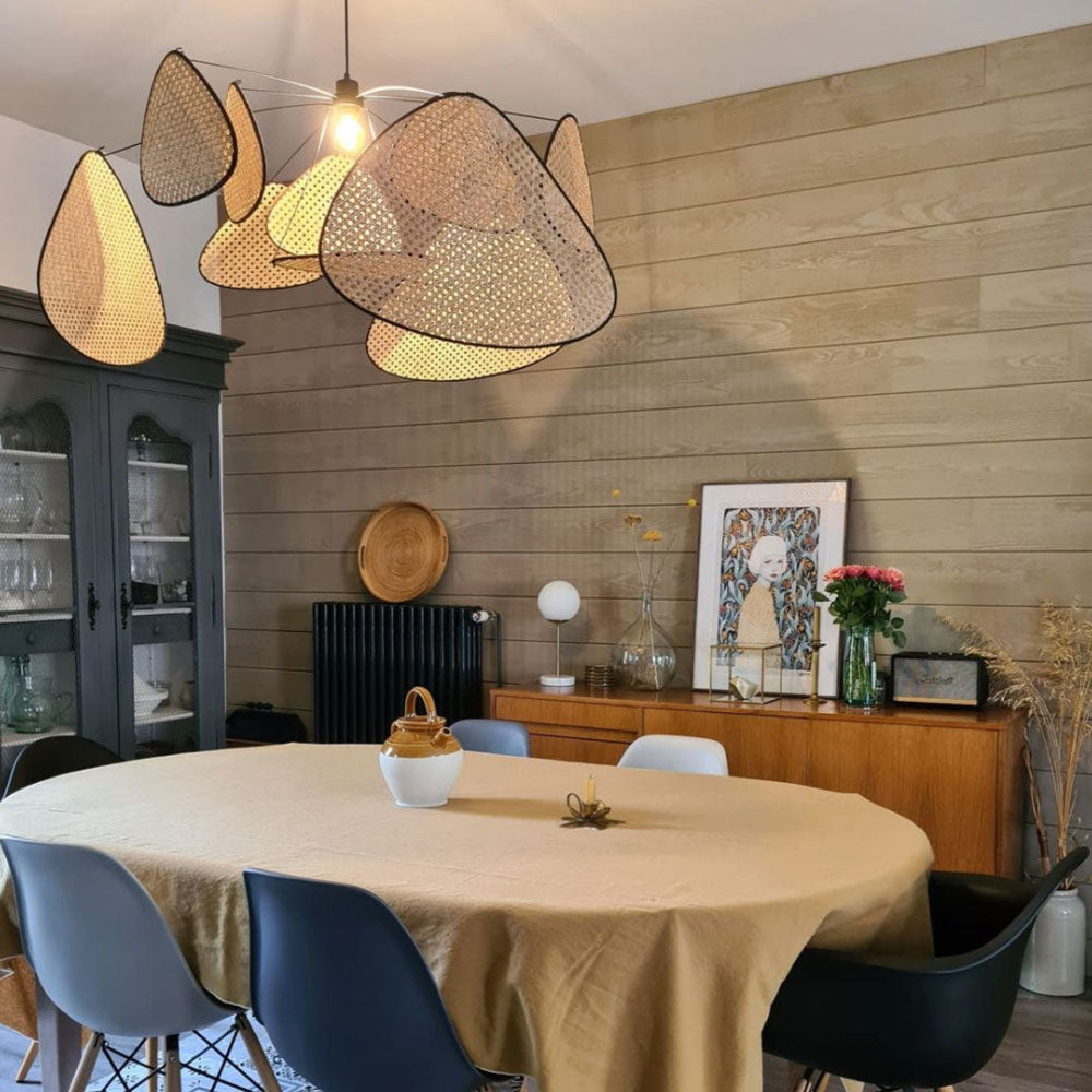 Ranya – Suspension en rotin moderne