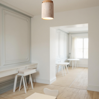 Eira – Plafonnier en Pierre de Grotte Jaune