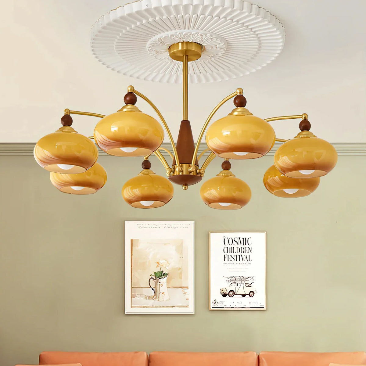 Calliope – Lustre rétro avec charme nostalgique