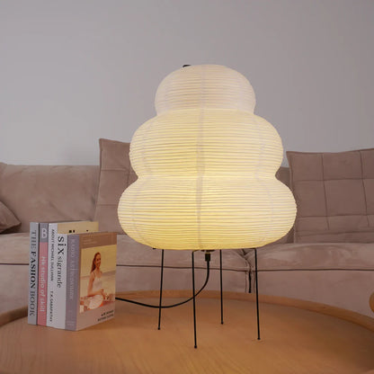 Takumi – Lampe sur pied japonaise en papier Xuan