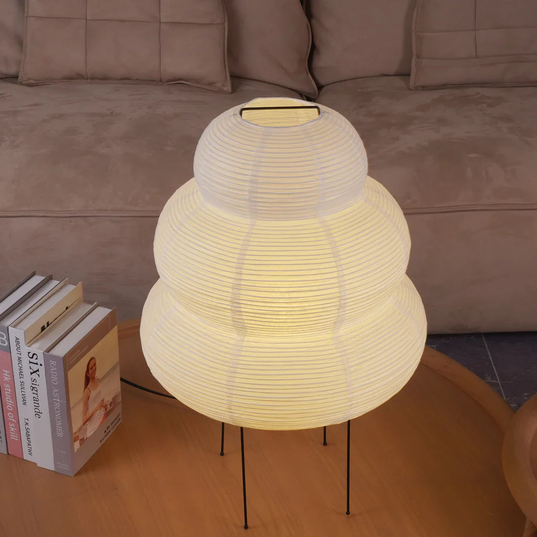 Takumi – Lampe sur pied japonaise en papier Xuan