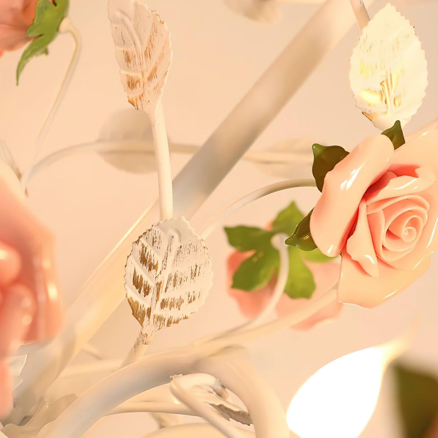 Evelisse – Lustre Vintage Blanc