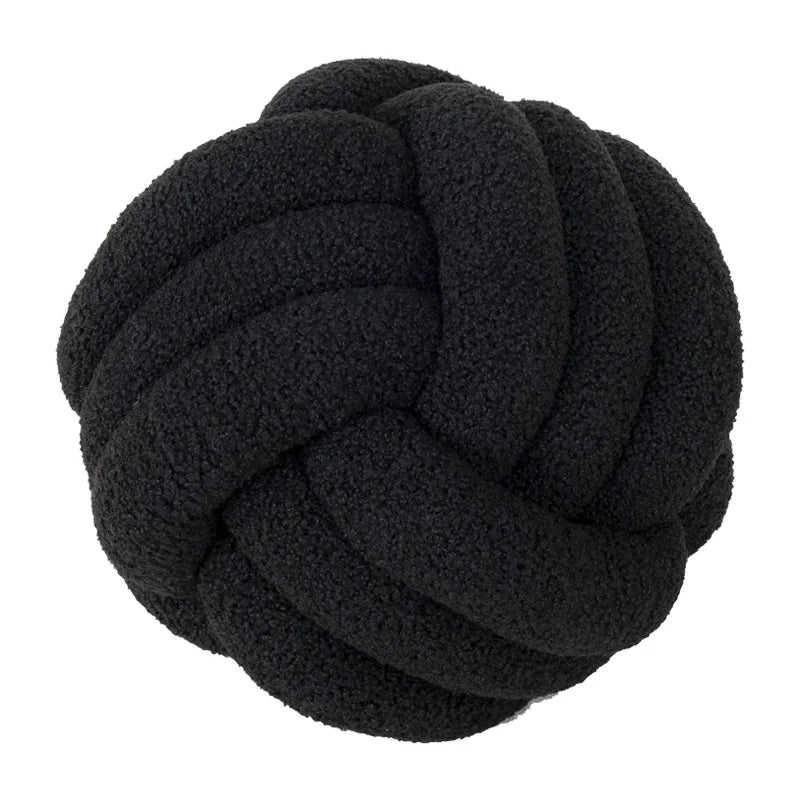 NœudTissé | Coussin de Jet Fait à la Main
