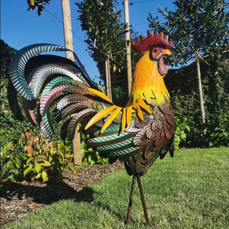CoqLumi – Figurine solaire de jardin