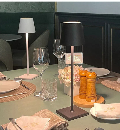 Lampe de Table LED Tactile avec Chargeur Sans Fil