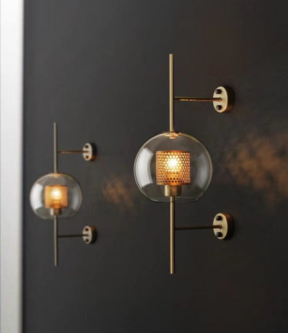 Thatcher - Applique murale moderne avec design lumineux en nid d'abeille