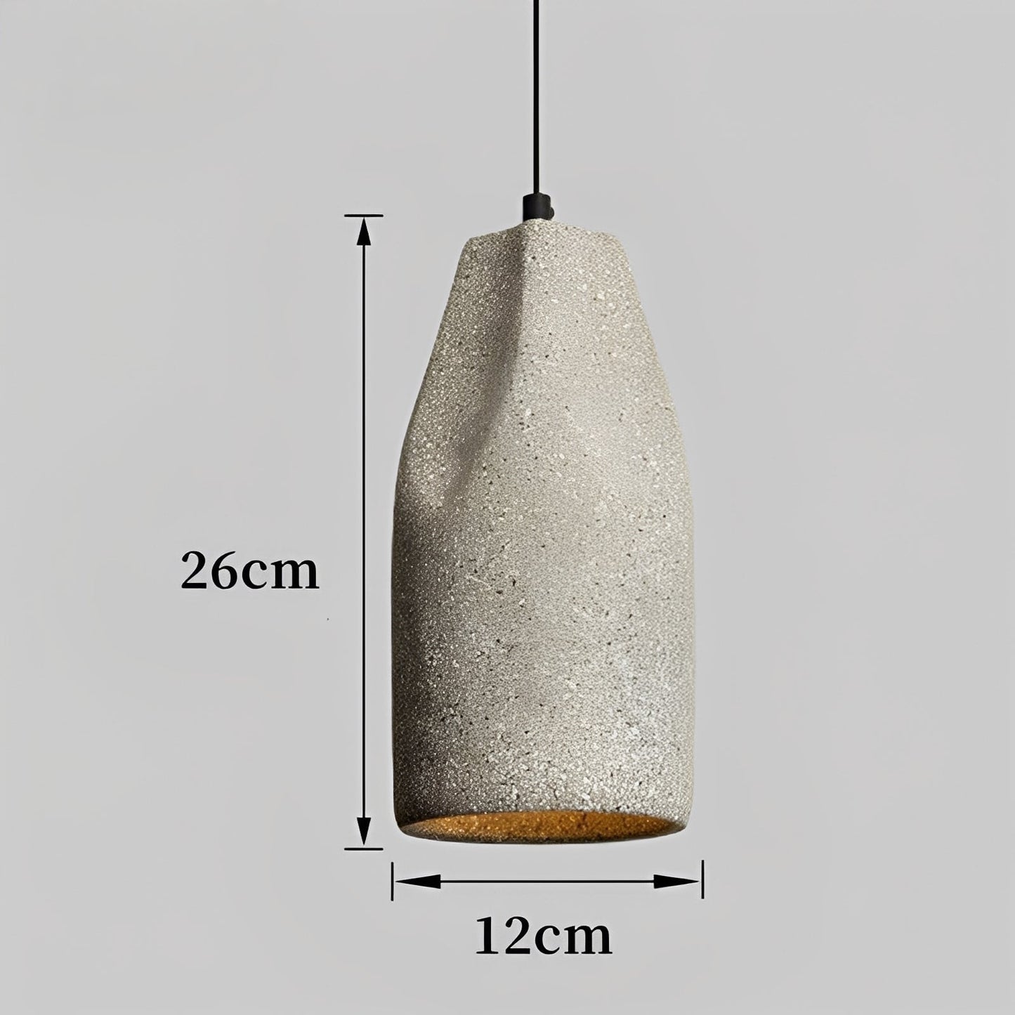 Ravenna – Suspension industrielle moderne en ciment