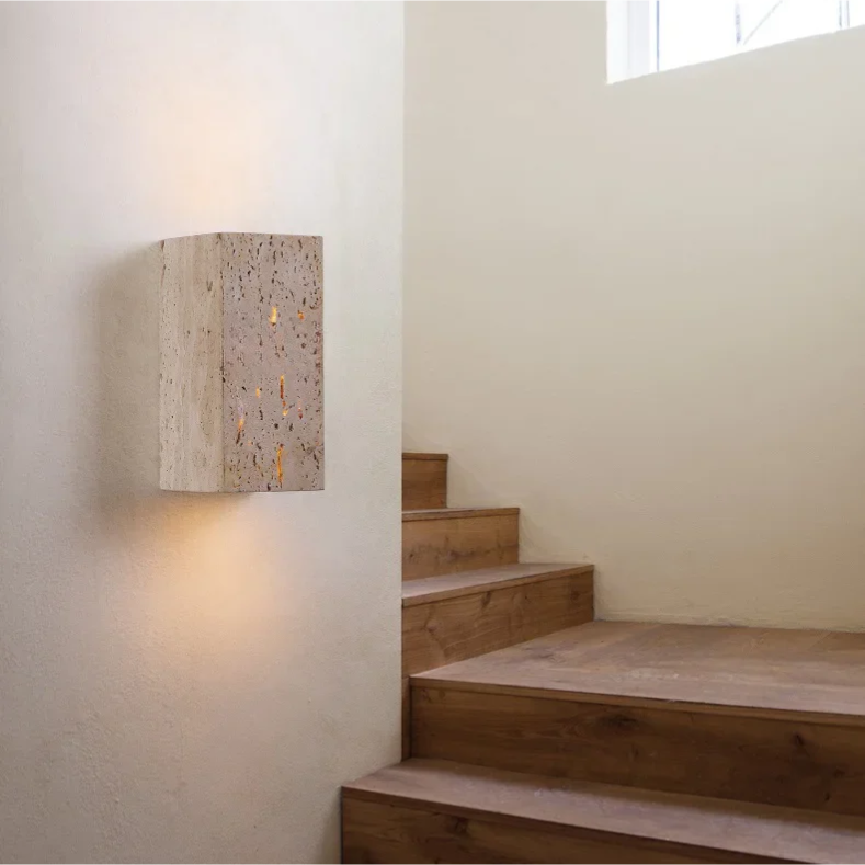 Kohana – Lampe murale japonaise en pierre