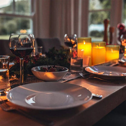 Nadia – Ensemble de 3 bougies LED sans fumée