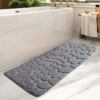 Éclair d'Eau – Tapis de bain ultra-absorbant, antidérapant avec effet séchage rapide