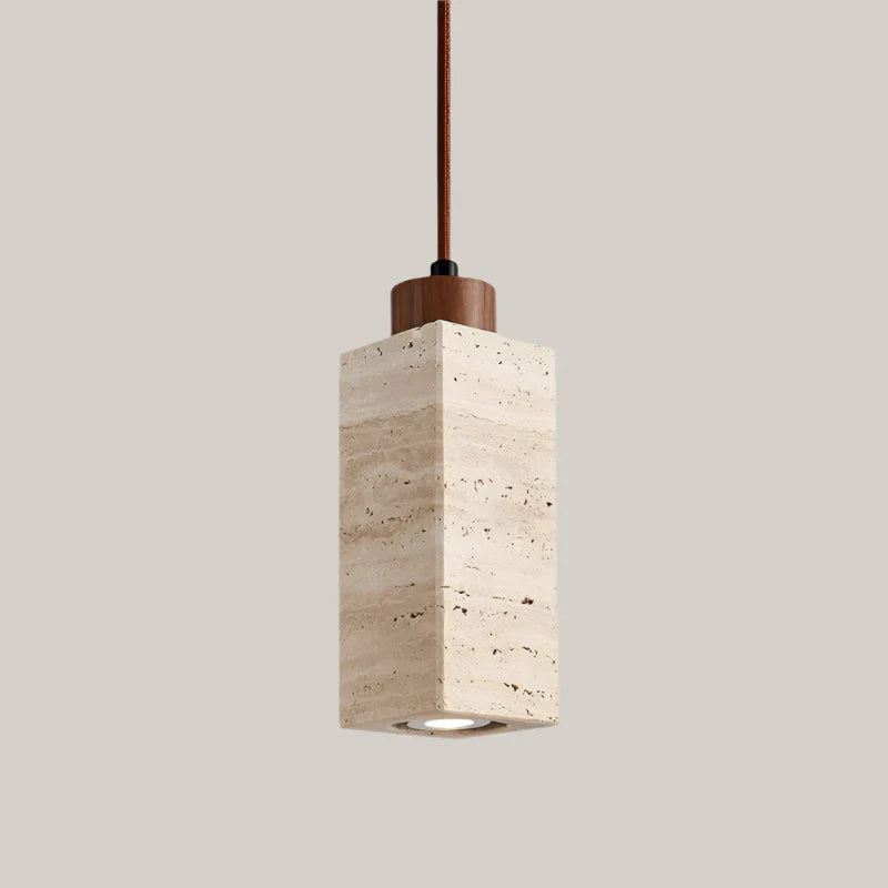 Yana – Lampe suspendue en pierre naturelle