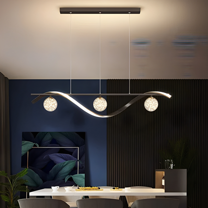 Hoshi – Suspension LED Ciel Étoilé Moderne