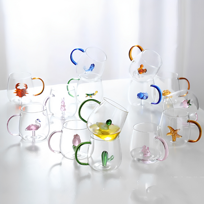 Cupie – Tasse en Verre Créatif Dessin Animé