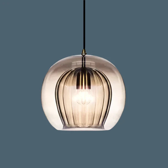 Alyna – Lampe suspendue en verre minimaliste