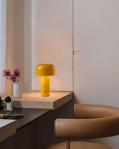 Mira – Lampe champignon en métal avec fonction tactile & recharge USB