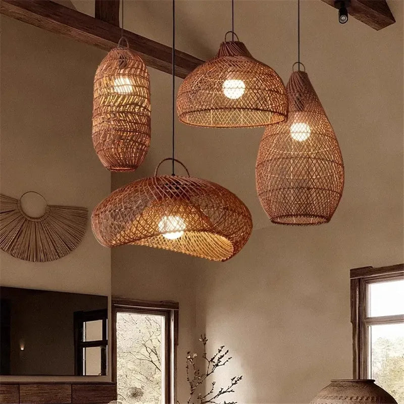 Yuzuki – Lampes suspendues en bambou