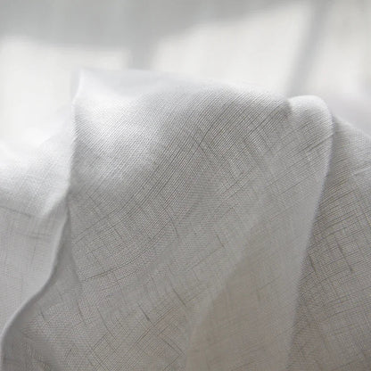 Drap-housse en lin et coton respirant