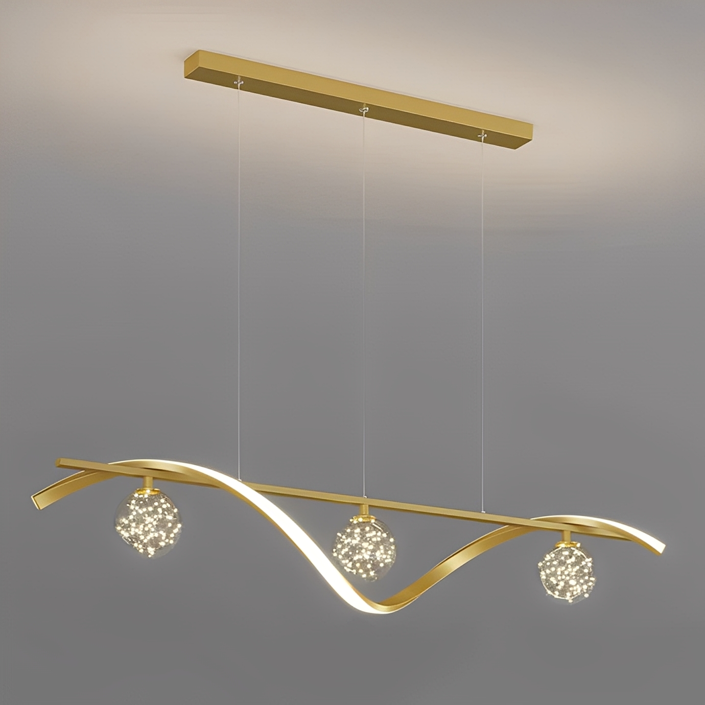 Hoshi – Suspension LED Ciel Étoilé Moderne