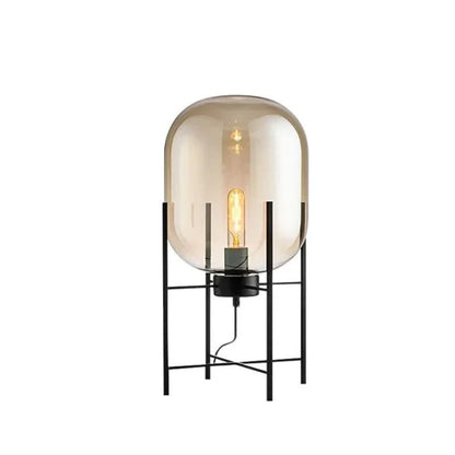 Riza – Lampe de table tétrapode en verre scandinave