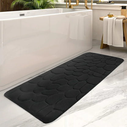 Éclair d'Eau – Tapis de bain ultra-absorbant, antidérapant avec effet séchage rapide