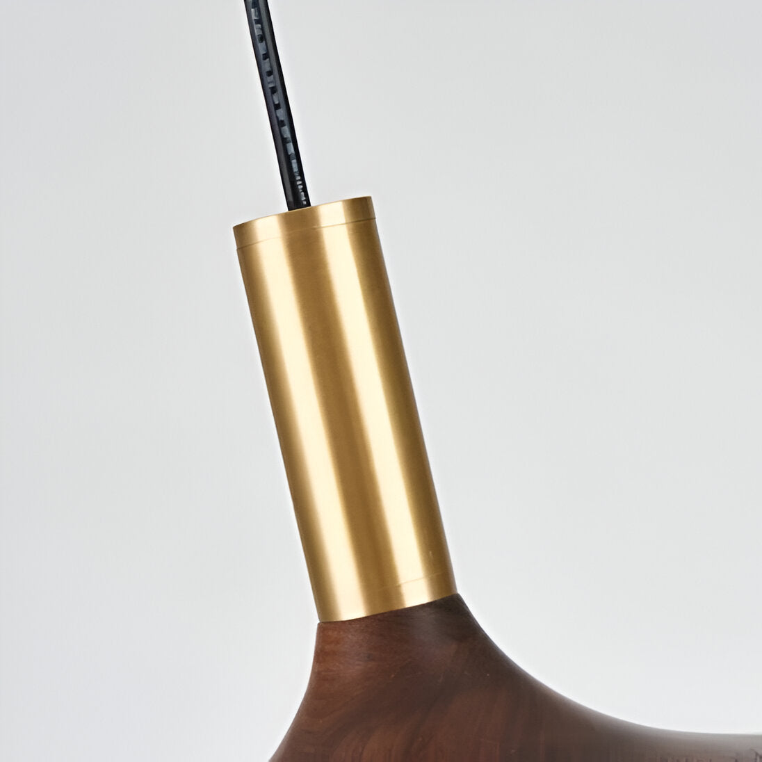 Jared – Bois de Noyer Tout Cuivre Suspension