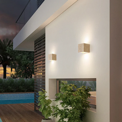 Kohana – Lampe murale japonaise en pierre