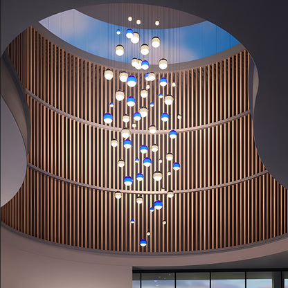 Mel – Suspension en verre coloré nordique