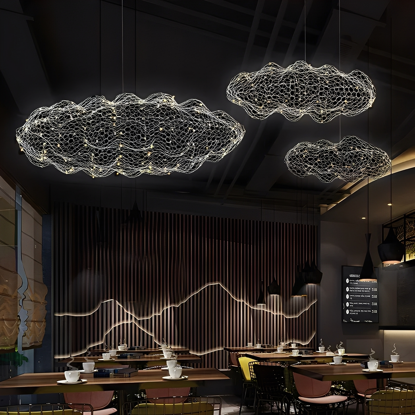 Aozora – Lustre nuage postmoderne