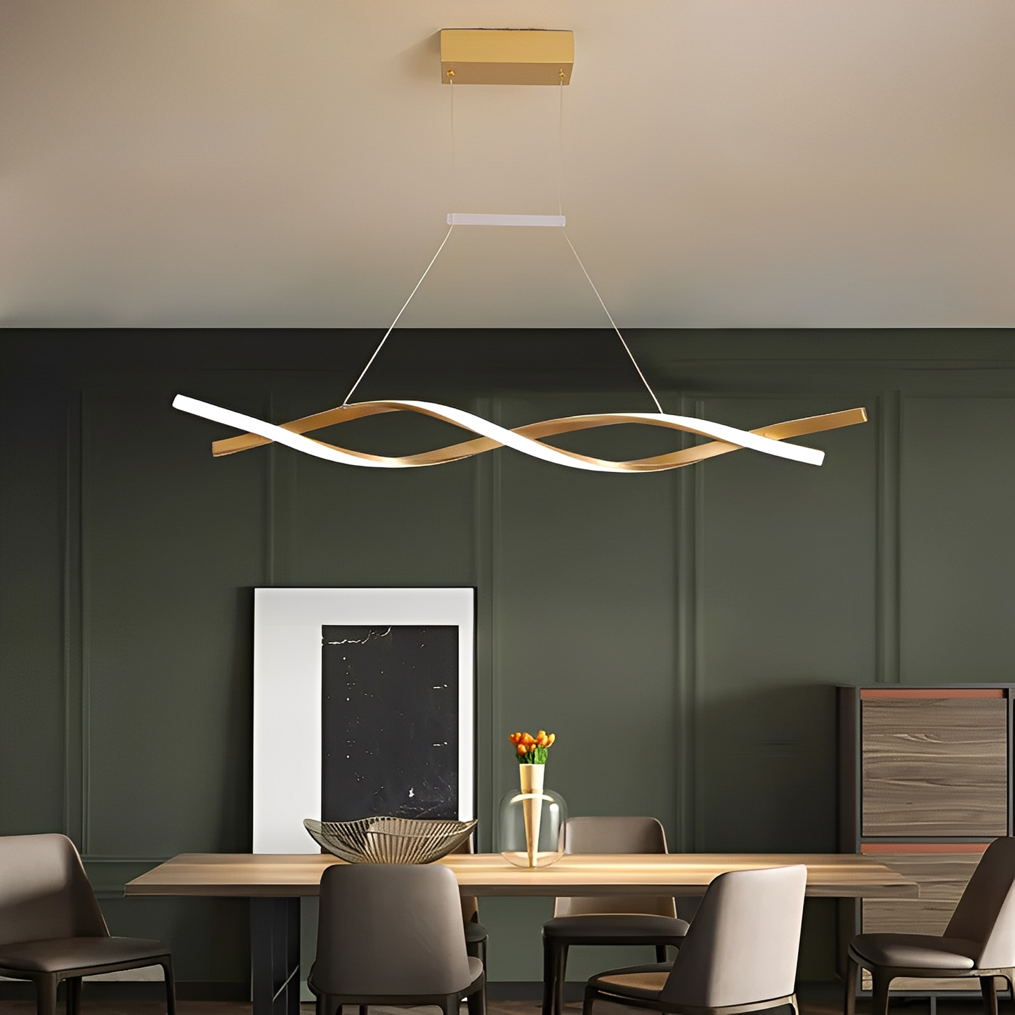 Haji – Suspension LED nordique minimaliste