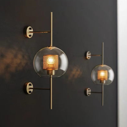 Thatcher - Applique murale moderne avec design lumineux en nid d'abeille