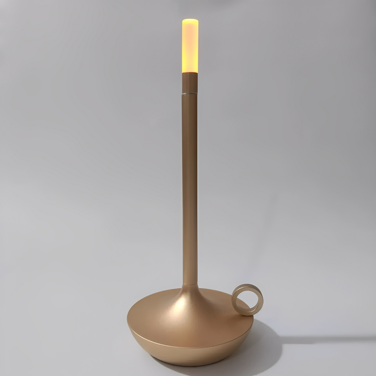 Marcelline – Lampe de Table Rétro Portable avec Effet de Lumière de Bougie