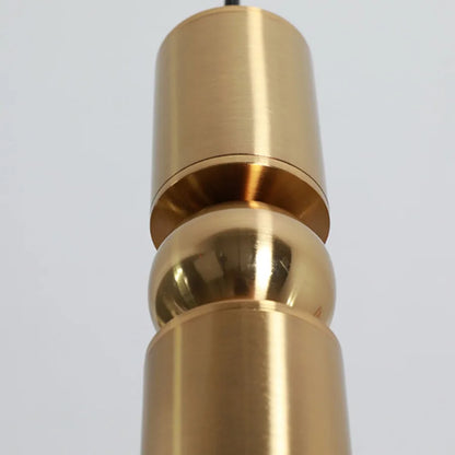 Aurea – Élégante Lampe Suspendue LED Dorée