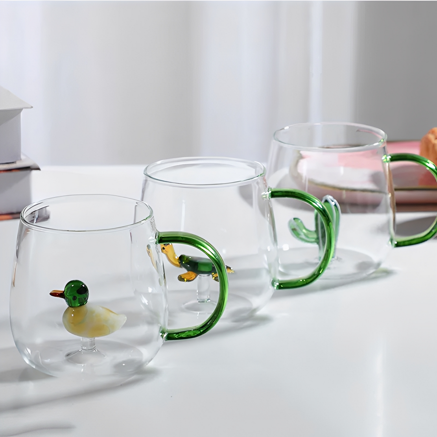 Cupie – Tasse en Verre Créatif Dessin Animé