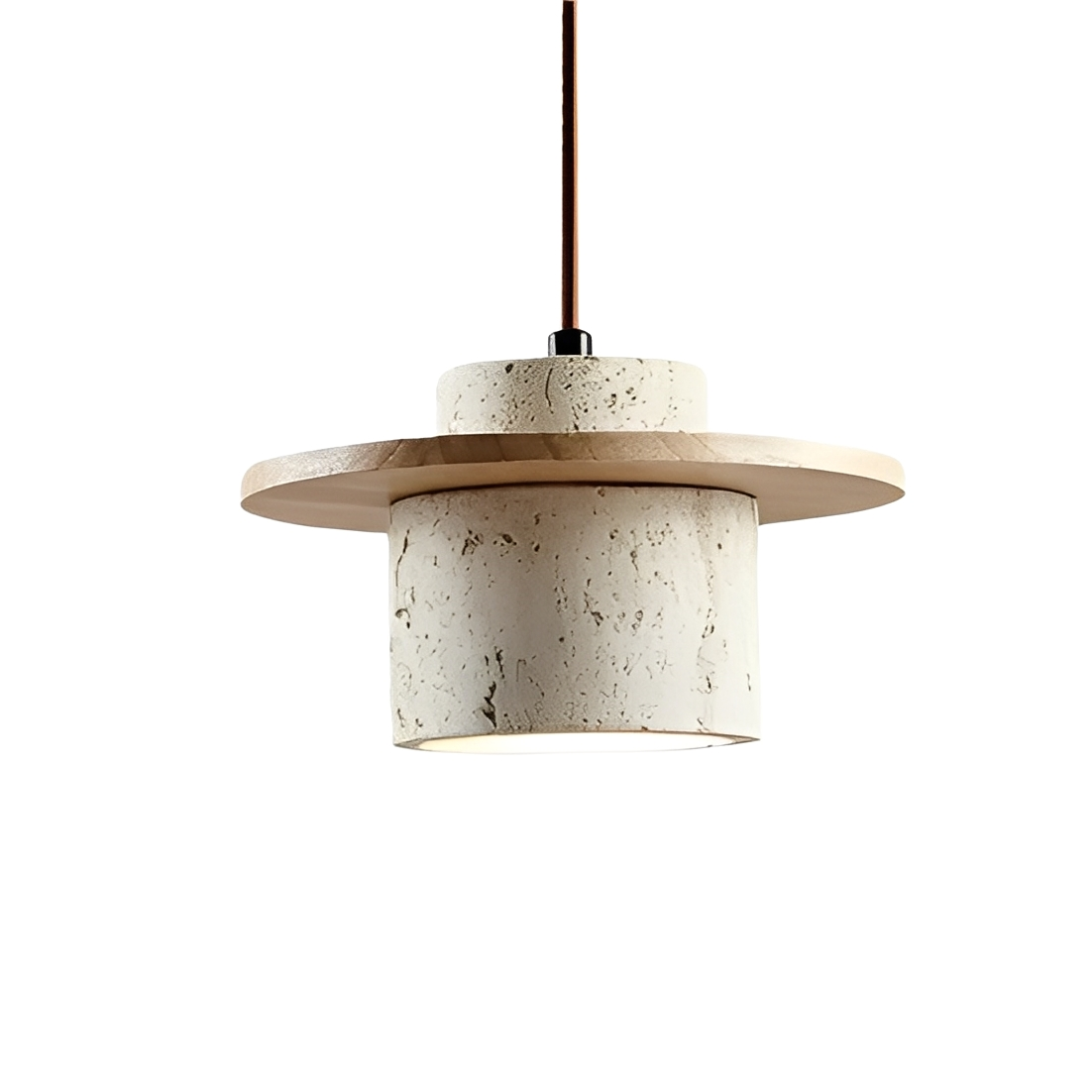 Takumi – Suspension Vintage Travertin Japonaise