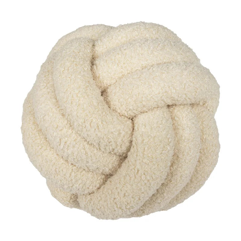 NœudTissé | Coussin de Jet Fait à la Main