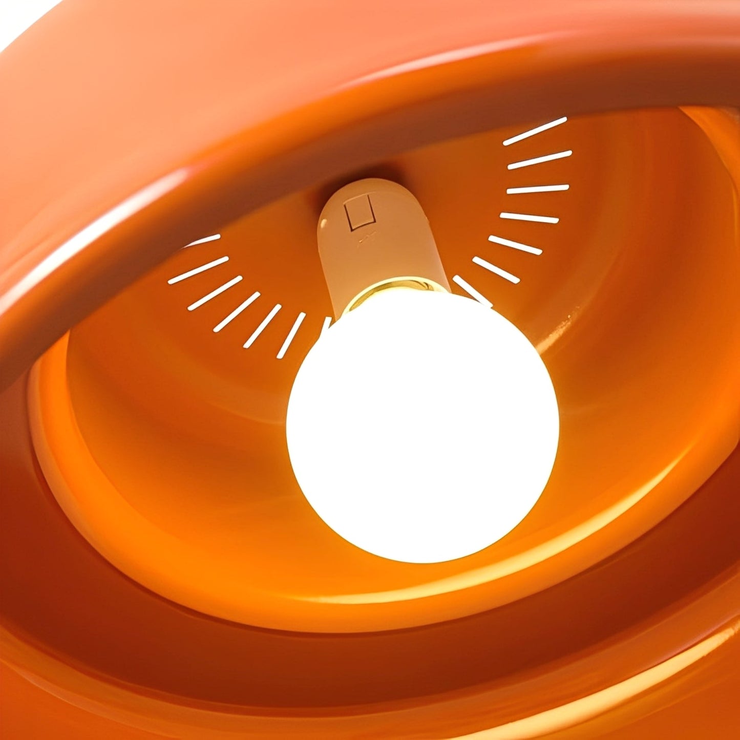 Olenya – Suspension Orange Vintage Nordique