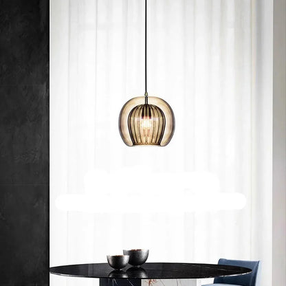 Alyna – Lampe suspendue en verre minimaliste