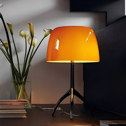 Miyu – Lampe de table de nuit rétro en cuivre