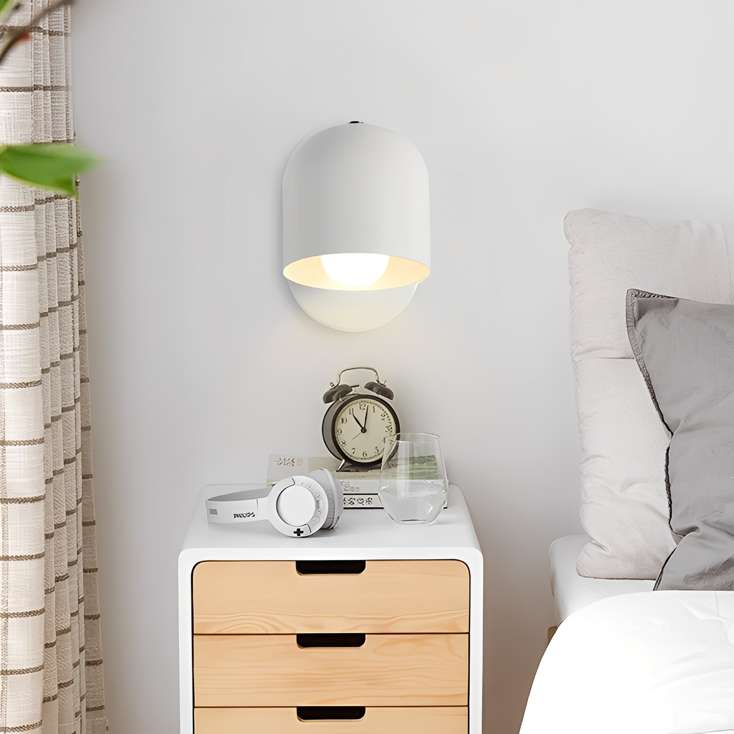 Juna – Applique Murale Minimaliste Macaron