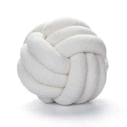 NœudTissé | Coussin de Jet Fait à la Main