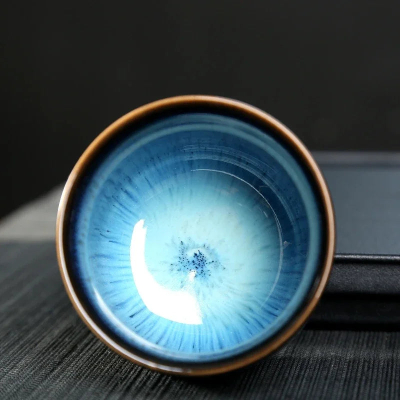 Hikari – Tasse en céramique japonaise avec surface semi-émaillée