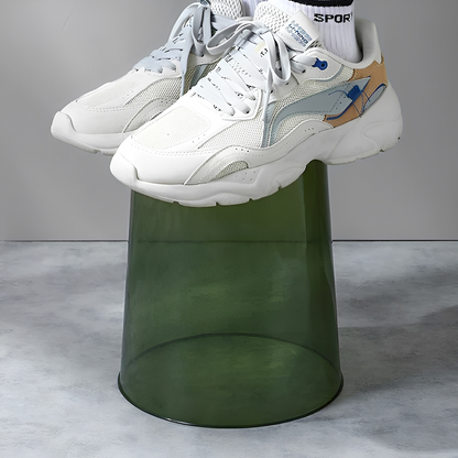 Clario – Poubelle Cylindrique Transparente