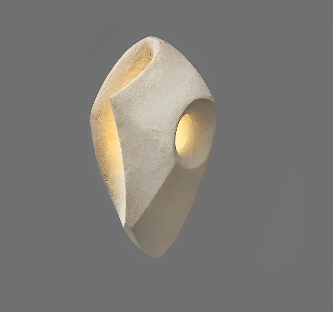 Edda – Applique en ciment dans le style Art-Déco moderne