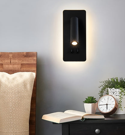 TubePivot – Lampe murale orientable en métal épuré
