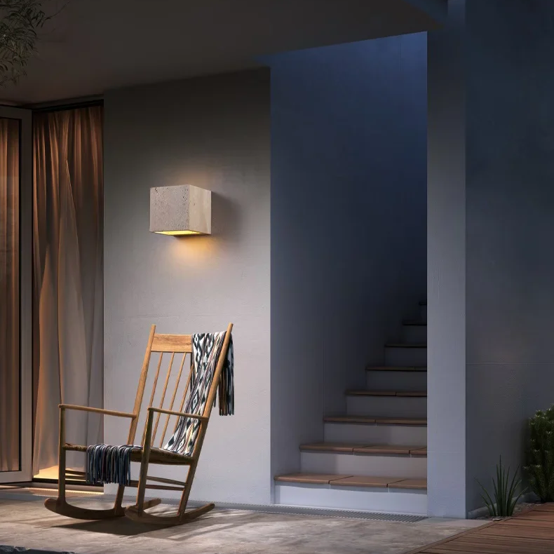 Kohana – Lampe murale japonaise en pierre