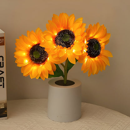 Solina – Lámpara de Noche LED de Girasol Recargable