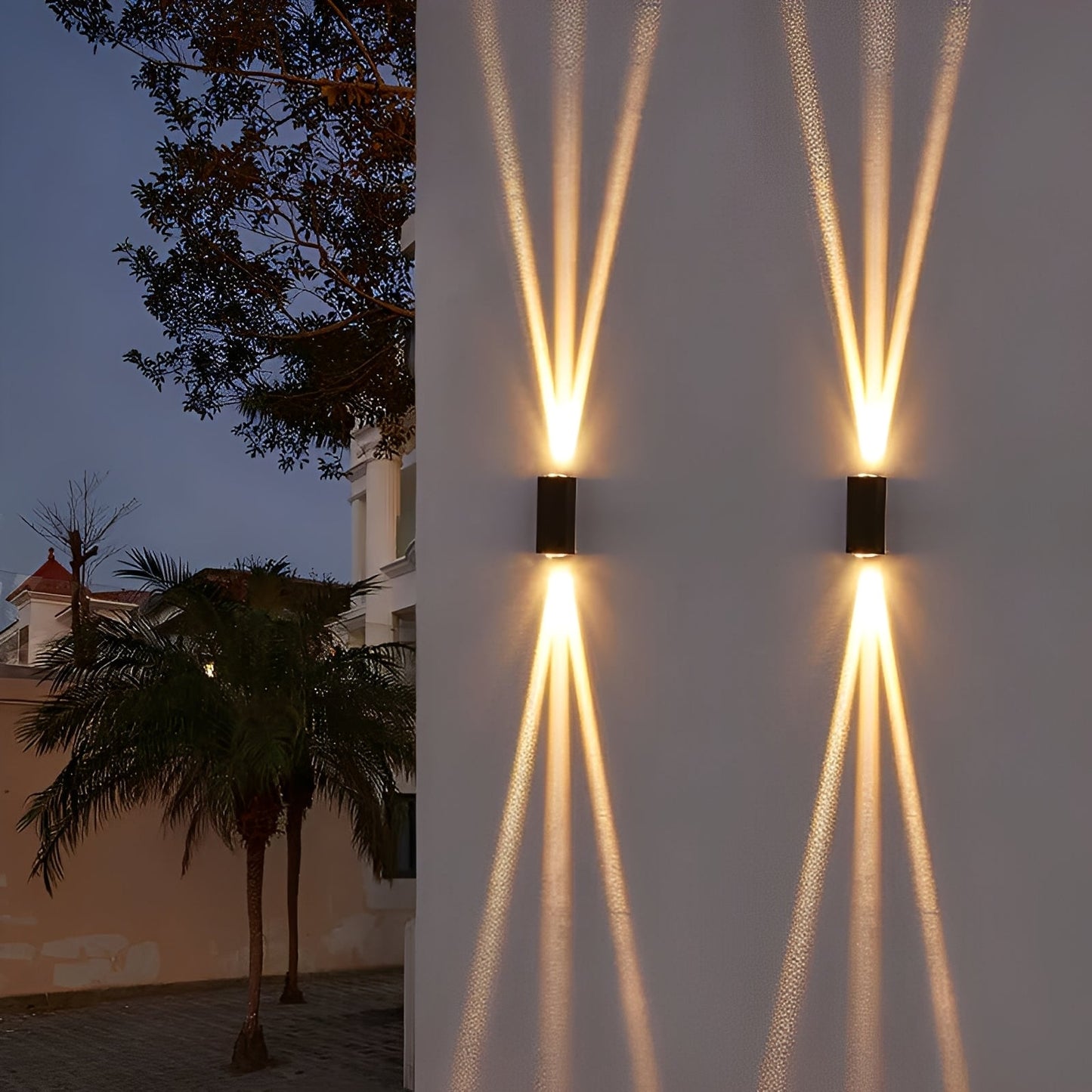 Aeris – Lampe murale LED extérieur